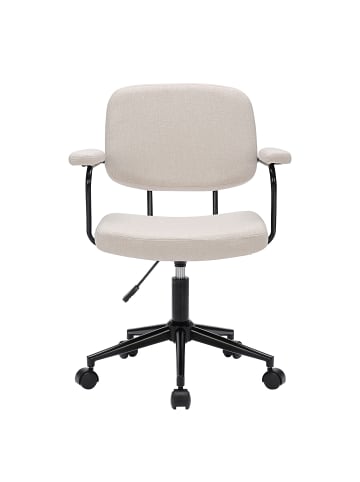home24 Bürodrehstuhl Turner in Beige
