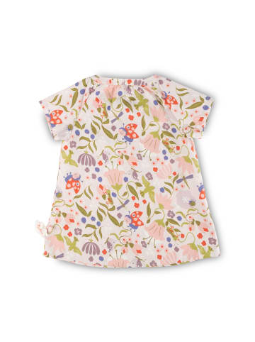 Sigikid Bluse happy ladybug in Weiß/Rosa/Grün