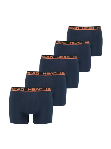 HEAD Boxershort 5er Pack in Dunkelblau