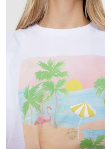 NÜMPH T-Shirt für Damen in weiß