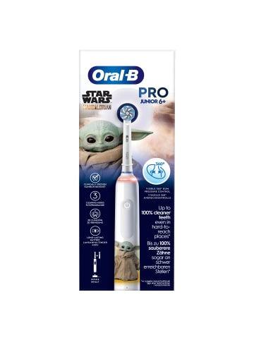 Oral-B Elektrische Zahnbürste "Pro - Junior" Grogu/Starwars