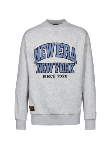 NEW ERA Sweatshirt in grey-blue