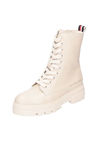 Tommy Hilfiger Schnürstiefeletten Lace Up Boot in creme