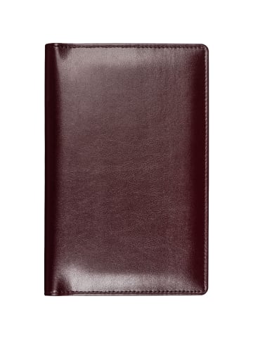 BRUNNEN Visitenkartenmappe Soft 12,5x20cm bordeaux