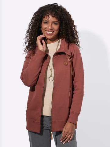 WITT WEIDEN Shirtjacke in rotbraun