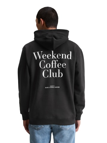 Marc O'Polo DENIM Hoodie relaxed in Schwarz