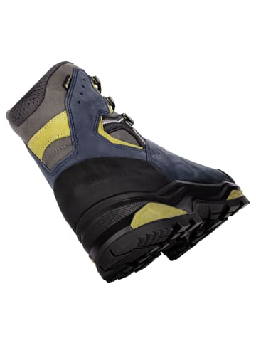 LOWA Outdoorschuh CAMINO EVO GTX in stahlblau/kiwi