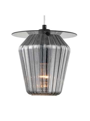 home24 Pendelleuchte Anadia in Rauchgrau