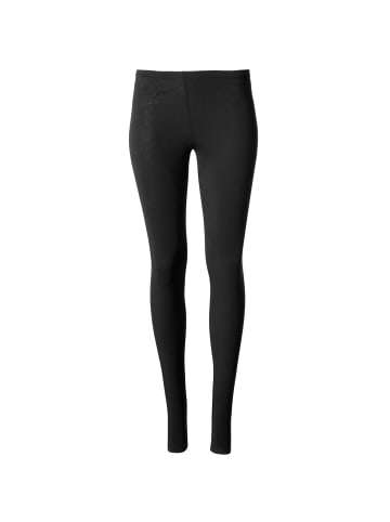 tectake Einfarbige Leggings für Frauen, schwarz