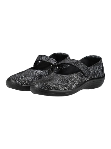 ARCOPEDICO Ballerinas in Schwarz/Silber