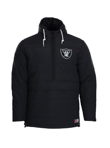 Majestic Athletic Jacke Oakland Raiders Juupa Padded in Schwarz