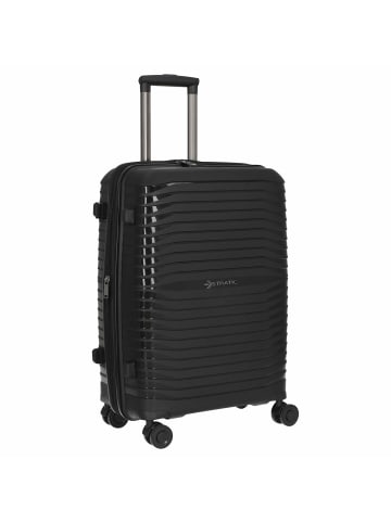 Stratic Bright+ - 4-Rollen-Trolley 66 cm M erw. (yellow gold) in schwarz
