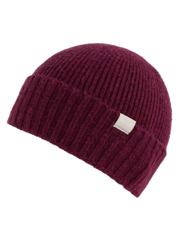 Regatta Ribbed Basic Beanie in Beere