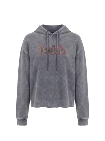 myMo ROCKS Women Hoodie in Grey