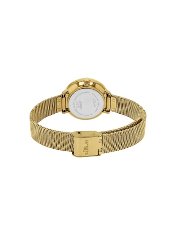 s.Oliver Quarzuhr 2038588 in gold