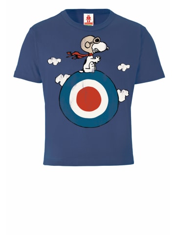 Logoshirt T-Shirts Peanuts - Snoopy in blau
