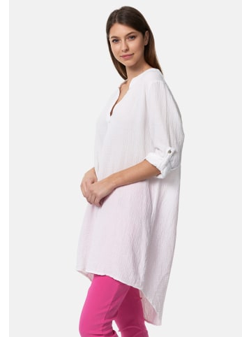 PM SELECTED Oversized Tunika in Weiß