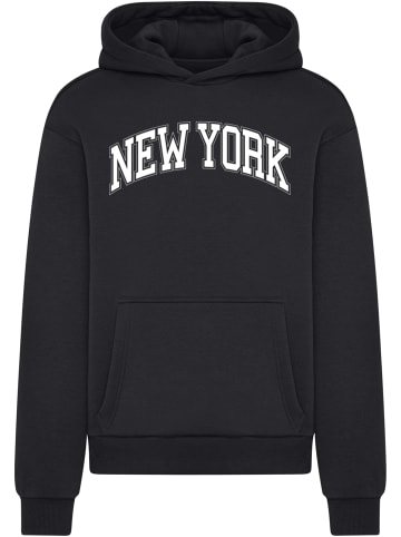 Mister Tee Mister Tee New York Fluffy Hoody in black