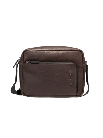 Strellson Schultertasche 'Clapton Chade in Braun 24,00 x 18,00 x 7,00 cm'