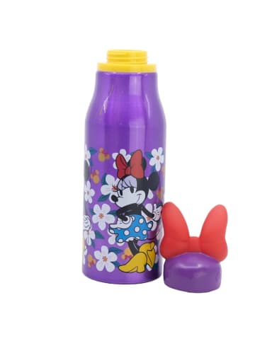 Disney Minnie Mouse Trinkflasche Aluminium, 690ml, mit Sicherheitsverschluss