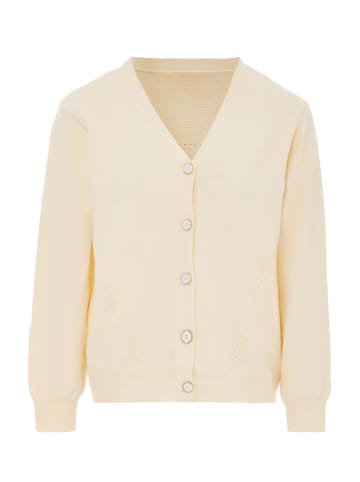 VIRITA Women Strickjacke in Wollweiss
