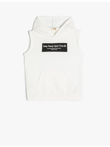 KOTON Sweatshirt in Weiß
