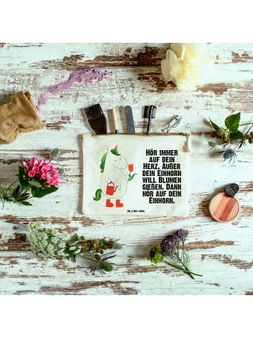 Mr. & Mrs. Panda Pouch Einhorn Gärtner mit Spruch in Weiß