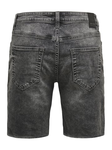 ONLY & SONS Shorts in Grey Denim