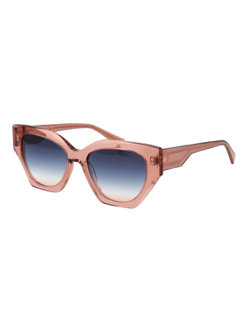 Ana Hickmann Frauen Sonnenbrille Katzenauge Rose
