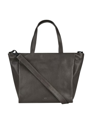 VLD VOi Leather Design Texas Handtasche Leder 37 cm anthrazit