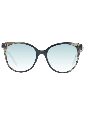Ana Hickmann Frauen Sonnenbrille Schmetterling Grün