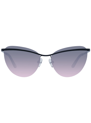 Skechers Frauen Sonnenbrille Katzenauge Schwarz