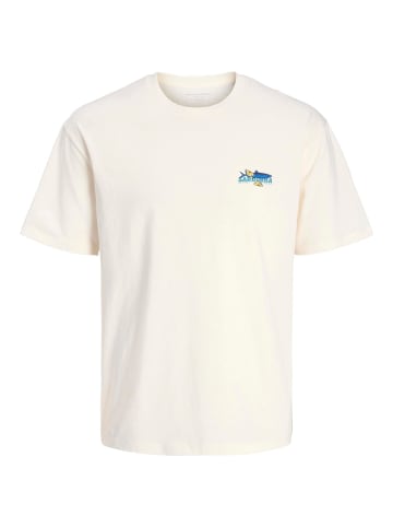 JACK & JONES PLUS T-shirt in Egret