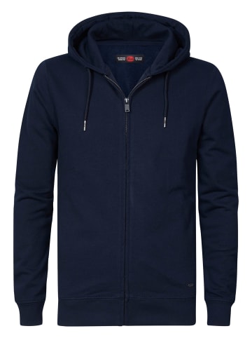 Petrol Industries Essential Zip Hoodie in Blau