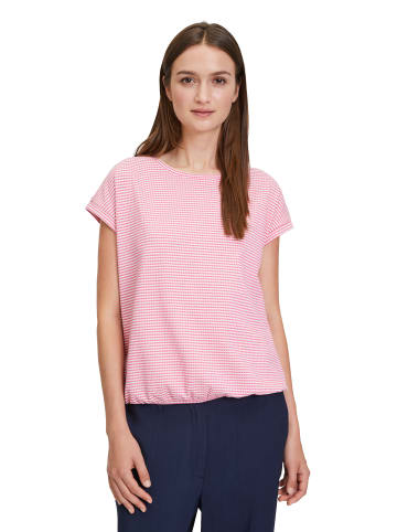 BETTY & CO Casual-Shirt mit Gummizug in Pink/Rosa