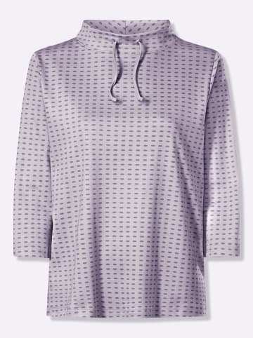 Sieh an! Sweatshirt in flieder-feige-bedruckt