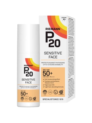 RIEMANN Gesichtssonnencreme P20 Sensitive Gesicht, 0.05 ml