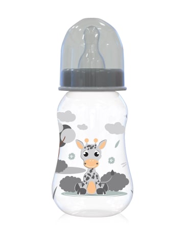 BABY CARE Babyflasche Easy Grip 125 ml in grau