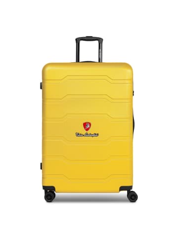 Tonino Lamborghini Bologna 4 Rollen Trolley L 77 cm in yellow