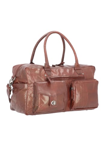Pride and Soul Weekender Reisetasche Leder 46 cm braun