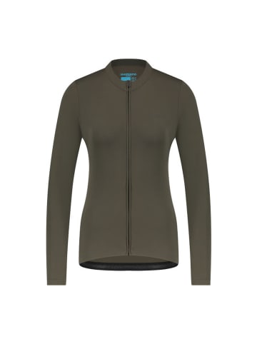 SHIMANO Thermal Long Sleeve Jersey Woman's  KAEDE in grün