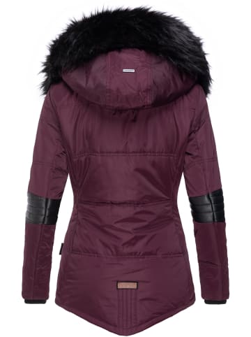 Navahoo Winterjacke Nirvana in Weinrot