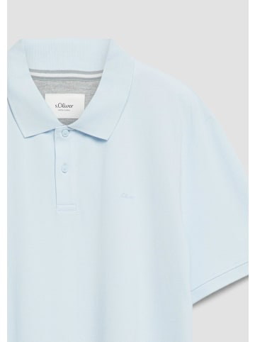 s.Oliver Polo-Shirt in 5110_hellblau