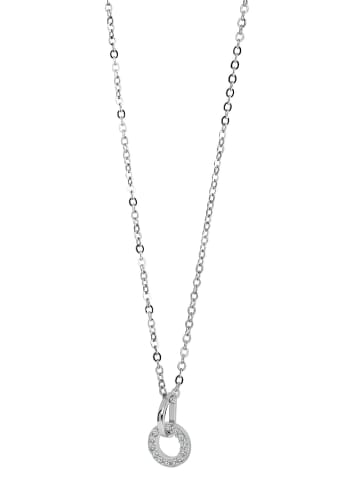 Adeliás Damen Halskette mit Anhänger – aus 925 Silber in silber