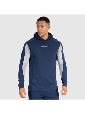 SMILODOX Hoodie Maison in Dunkelblau