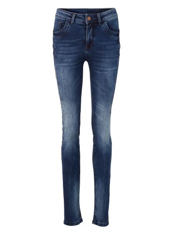 Heine Bauchweg-Jeans in dark used