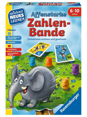 Ravensburger Lernspiel Affenstarke Zahlen-Bande - Kinderspiel ab 6 Jahre 6-10 Jahre in bunt