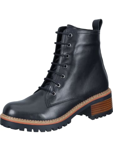 manitu Schnürstiefeletten in schwarz