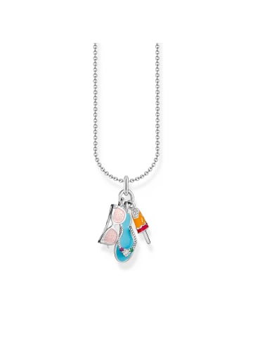 Thomas Sabo Kette in silber, bunt