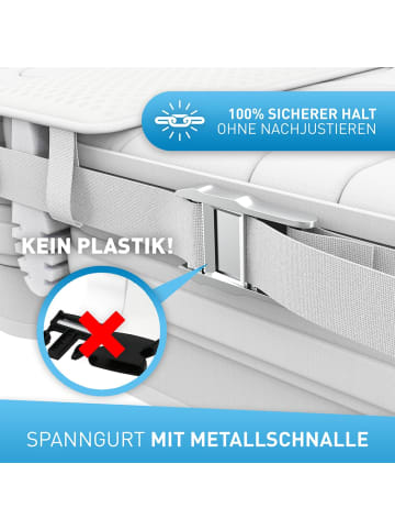 Flip Matratzenbrücke mit Gurt Weiß